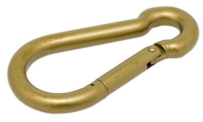 Image showing  Hardware Essentials 1/2 in. x 3-5/8 in. Safety Snap Link, Gold