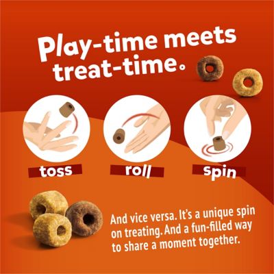 Image showing  Playfuls Chicken and Liver Flavor Dry Crunchy Cat Treats, 6.5 oz.