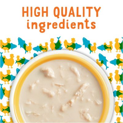 Image showing 8 th Purina Friskies Purina Lil' Soups Adult Natural Grain-Free Flaked Chicken Recipe Lickable Wet Cat Treat, 1.2 oz.