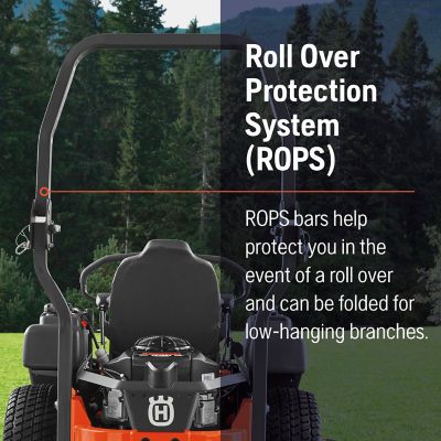 Image showing  MZ54 54 in. 24 hp Gas Zero-Turn Mower, Kawasaki Engine, Hydrostatic Transmission, 967953703