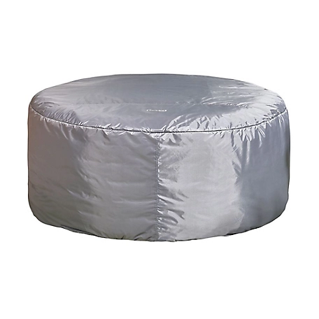 Clever Spa Universal Thermal Hot Tub Cover - Small Round - Fits All Round and Hexagonal Hot Tubs Up to 70 Inches CL8286