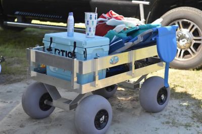 Image showing 7 th Kahuna Wagons Big Kahuna Beach Wagon-Uv Bed, ALUM315