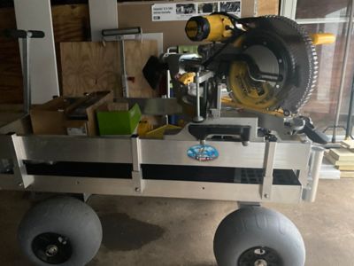 Image showing 8 th Kahuna Wagons Big Kahuna Beach Wagon-Uv Bed, ALUM315