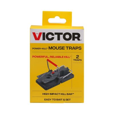 Image showing 5 th Victor Pest Power Kill Mouse Trap 2-Pack