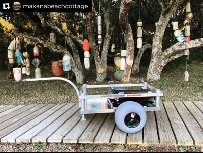 Image showing 8 th Kahuna Wagons Bimini Beach Wagon with Retractable Hitch