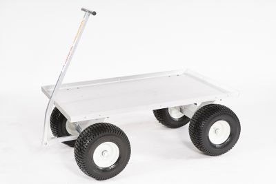 Image showing  Heavy Duty All Terrain Aluminum Jupiter Pull Wagon, ALUM015