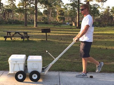 Image showing 5 th Kahuna Wagons Alumacart-Patented Heavy Duty Material Handling Cart, ALUM001