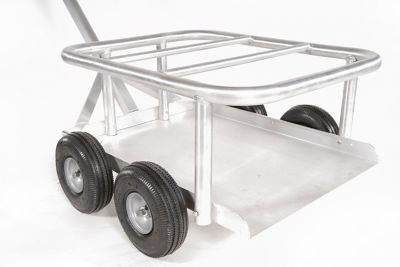 Image showing  800 lb. Capacity Alumacart Scuba Tank Hauler, Hauls 9 Tanks