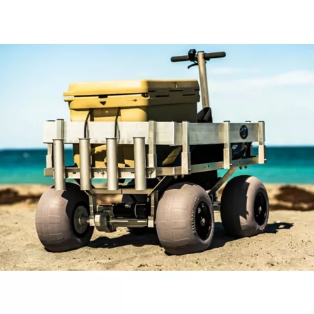 Kahuna Wagons Big Kahuna Electric Beach Wagon 105 lb Capacity Utility Carts