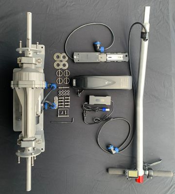 Image showing 7 th Kahuna Wagons 105 lb. Capacity Electric Big Kahuna Beach Wagon