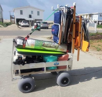 Image showing 7 th Kahuna Wagons 40 lb. Capacity Chair Holder Accessory for Kahuna Wagons