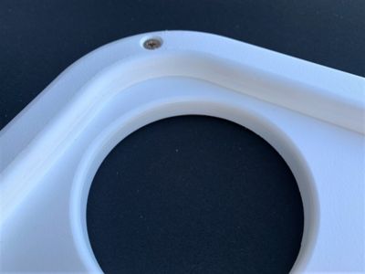 Image showing  King Starboard Tabletop with Cup Holders, CRT080-W