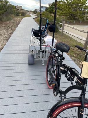 Image showing  400 lb. Capacity Bicycle Attachment for Any Kahuna Wagon