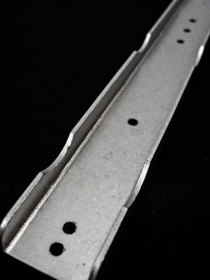 Image showing  Aluminum Rod Rack with Four Rod Holders, CRT001