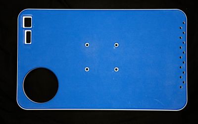 Image showing  King Starboard Cutting Board with Cup Holder & Lure/Tool Holes, CRT010-B