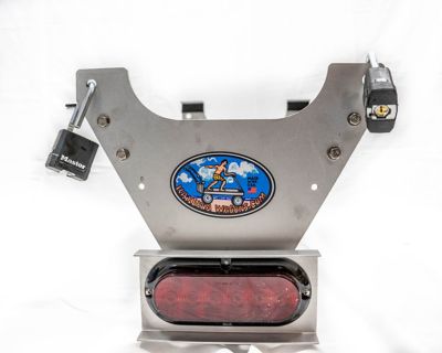 Image showing  50 lb. Capacity Hitch Accessory for Big Kahuna Beach Wagon, Electric Big Kahuna and More, LED Brake Light