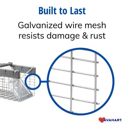 Image showing  1-Door Small Humane Live Catch and Release Animal Trap for Squirrels, Weasels, Chipmunks, & Small Animals