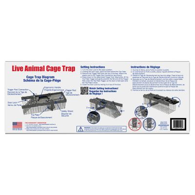 Image showing 9 th Havahart 1-Door Small Humane Live Catch and Release Animal Trap for Squirrels, Weasels, Chipmunks, & Small Animals
