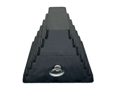 Image showing  9 in. x 7 in. x 5.2 in. Rubber Wheel Chock