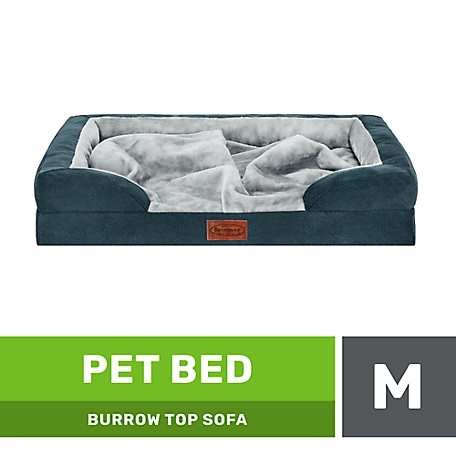 Retriever Burrow-Top Orthopedic Sofa Pet Bed