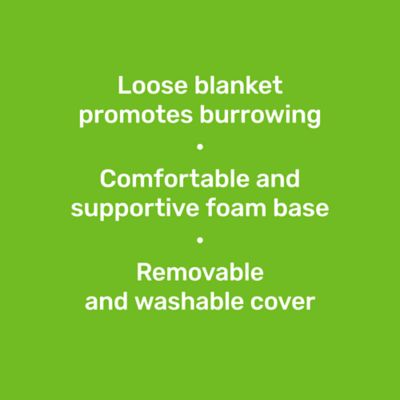 Image showing  Burrow-Top Orthopedic Sofa Pet Bed, 28 x 20 in.