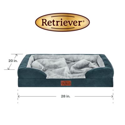 Image showing  Burrow-Top Orthopedic Sofa Pet Bed, 28 x 20 in.
