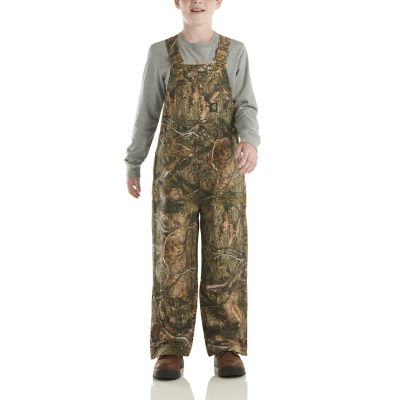 Carhartt Boys' Loose Fit Canvas Insulated Bib Overalls at Tractor