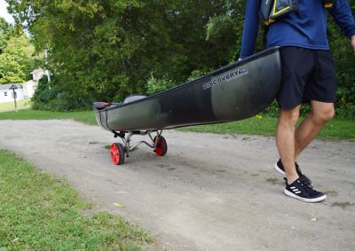 Image showing  200 lb. Capacity ClipperTRX Deluxe Kayak/Canoe Cart with Airless Tires
