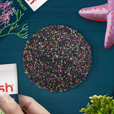 Image showing  Black with Highlights Aquarium Sand, 5 lb.