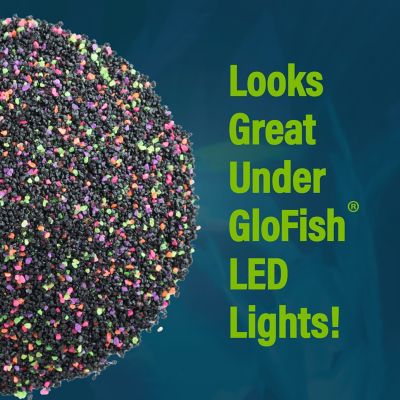 Image showing 5 th GloFish Black with Highlights Aquarium Sand, 5 lb.