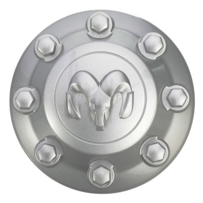 Dodge 1 Single Dodge Ram 2500 3500 SRW (Single Rear Wheel) 2014-2018 OEM Silver Center Cap / Hubcap (1XF55S4AAA/1XF55TRMAA)