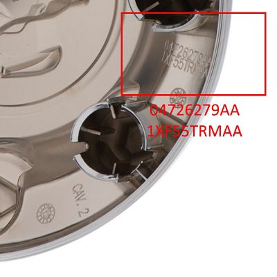 Image showing  OEM Chrome Center Cap/Hubcap for Dodge Ram 2500, 3500 SRW Single Rear Wheel 2014-2018, 4726279AA/1XF55TRMAA