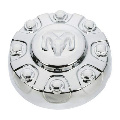 Dodge 1 Single, Dodge Ram 2500, 3500 SRW (Single Rear Wheel) 2019-2024 OEM Chrome Center Cap / Hubcap (6PG02SZ0AB/6PG02TRMAB)