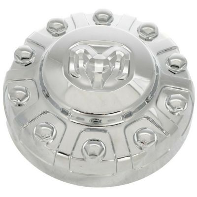 Dodge 1 Single, Dodge Ram 4500, 5500, Chassis Cab 2019-2024 OEM Chrome Front Center Cap / Hubcap (6PG03SZ0AB/6PG03TRMAB)