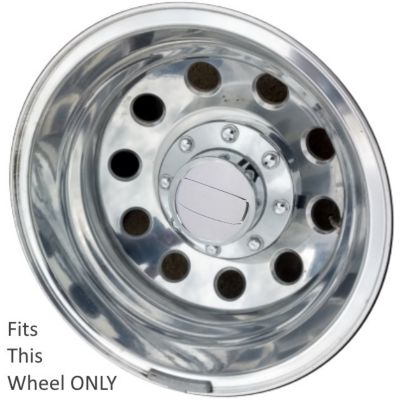 Image showing  Replica Chrome Rear Center Cap/Hubcap for Dodge Ram 3500 DRW Dual Rear Wheel 2011-2018 68081015AC/68082005AA
