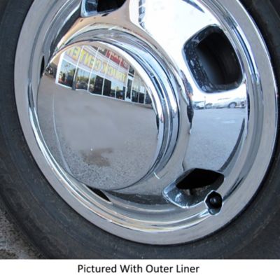 Image showing  1 Single, Dodge Ram 3500 DRW (Dual Rear Wheel) 2003-2018 Replica Chrome Front Center Cap / Hubcap (52106876AB)
