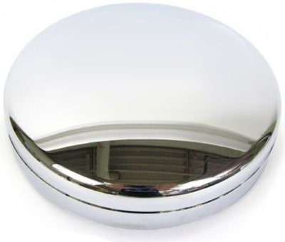 Image showing  1 Single, Dodge Ram 3500 DRW (Dual Rear Wheel) 2003-2018 Replica Chrome Front Center Cap / Hubcap (52106876AB)