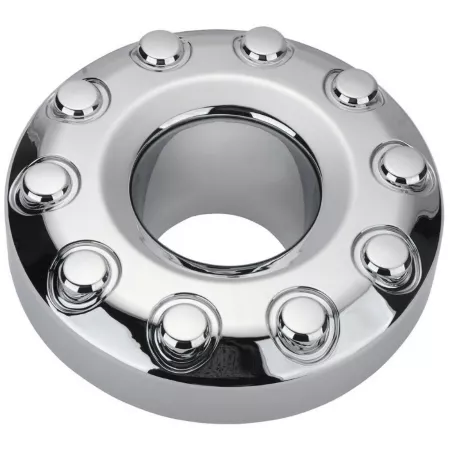 CCI 1 Single Ford F-450 F-550 2005-2016 Replica (10 Lugs) Chrome Front Center Cap/Hubcap for 4x4 Lock (5C3Z1130NA) Hubcaps