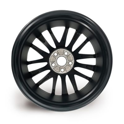 Image showing  1 Single, Toyota Camry 2018-2020 Replica 19 x 8, 15 Spoke, Black Machined Aluminum Replacement Rim / Wheel (4261106E20)