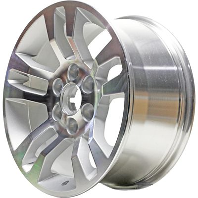 Image showing  1 Single Chevrolet Silverado 1500 2014-2019, Suburban/Tahoe 2015-2020, Replica 18x8.5 Machined Alloy Rim/Wheel 20937769