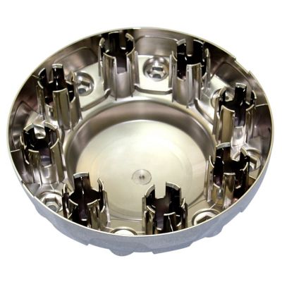 Image showing  1 Single, Dodge Ram 3500 DRW (Dual Rear Wheel) 2019-2024 Replica Chrome Rear Center Cap / Hubcap (6MP53SZ0AB)