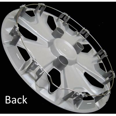 Image showing  Replica Hubcaps/Wheel Covers for Ford Transit 150, 250, 350 SRW 2015-2024, with 16 in. Steel Wheels, 4-Pack