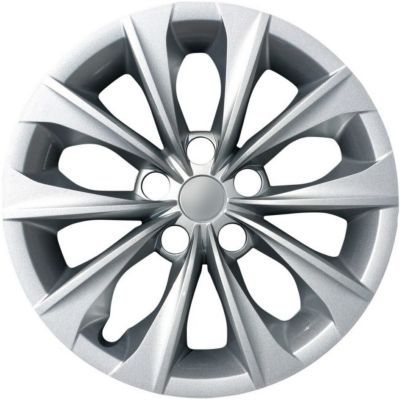 Image showing  Replica Hubcaps/Wheel Covers for Toyota Camry 2015-2017 with 16 in. Steel Wheels, 42602-06070, 42602-06120, 4-Pack
