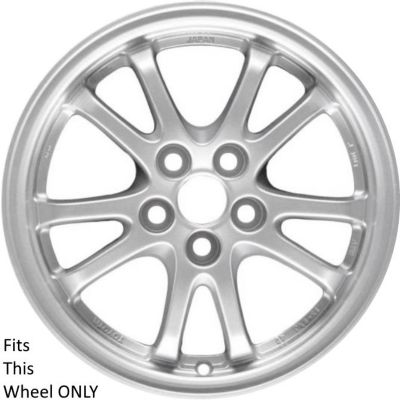 Image showing  Replica Hubcaps/Wheel Covers for Toyota Corolla, Prius, Prime 2019-2022 with 15 in. Alloy Wheels, 42602-47260, 4-Pack