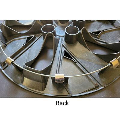 Image showing  Set of 4, Nissan Altima 2019-2024, Replica Hubcaps / Wheel Covers for 16 in. Steel Rims (403156CA1B/403159HF0A)