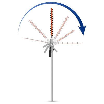 Wild Badger Power Hedge Trimmer Attachment, MFT26I-HEDGE-A