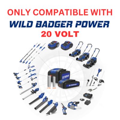 Image showing 7 th Wild Badger Power 20V 2.0 Ah Cordless Battery