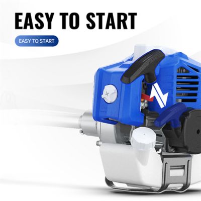 Image showing  18 in. 52cc 2-in-1 Straight Shaft Gas String Trimmer and Brush Cutter Blade, 2-Cycle