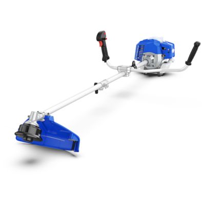 Image showing 7 th Wild Badger Power 18 in. 52cc 2-in-1 Straight Shaft Gas String Trimmer and Brush Cutter Blade, 2-Cycle