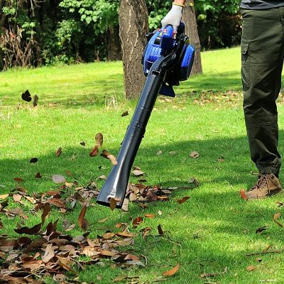 Image showing 6 th Wild Badger Power 165 MPH/475 CFM 26cc Gas Handheld Leaf Blower